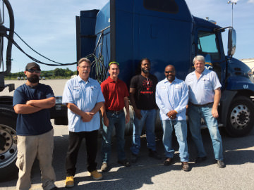 Chesapeake truck driving team